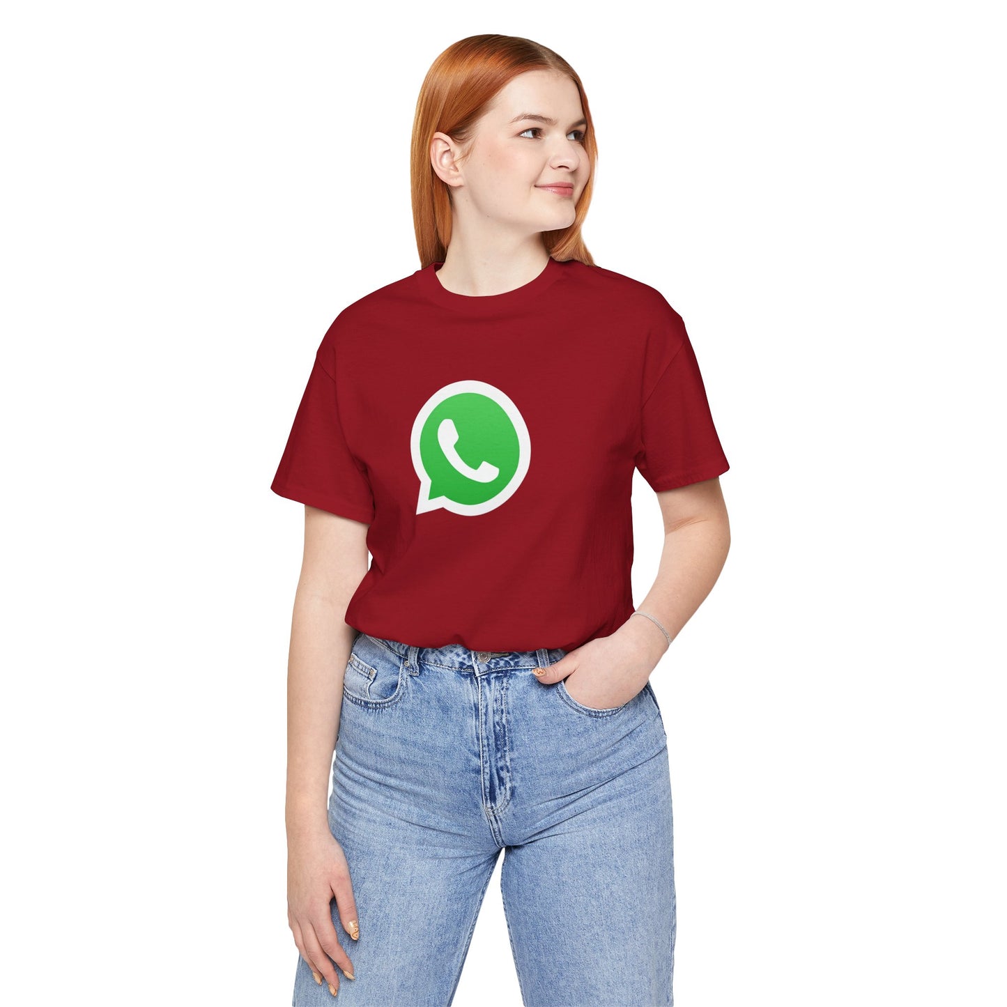 WhatsApp Logo Adult T-Shirt