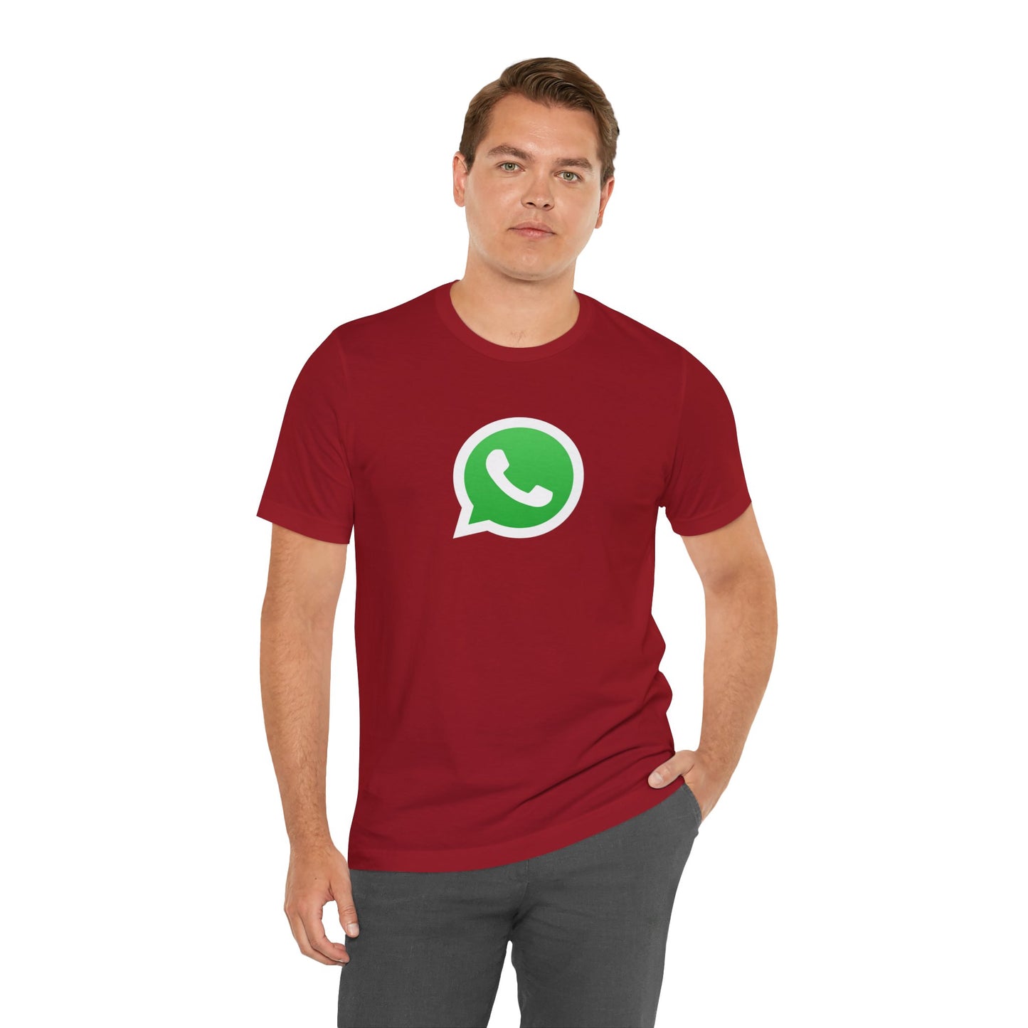 WhatsApp Logo Adult T-Shirt