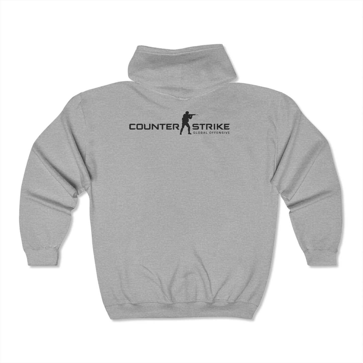 COUNTER STRIKE-Global Defensive Adult Zip-Up Hoodie