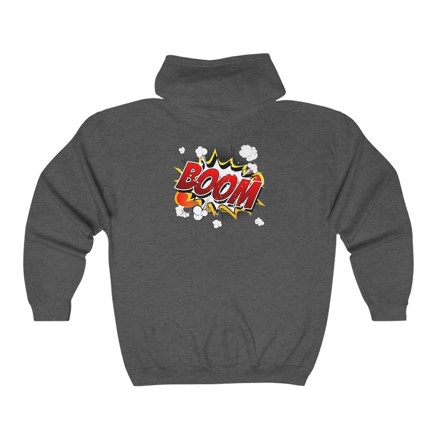 Boom Adult Zip-Up Hoodie