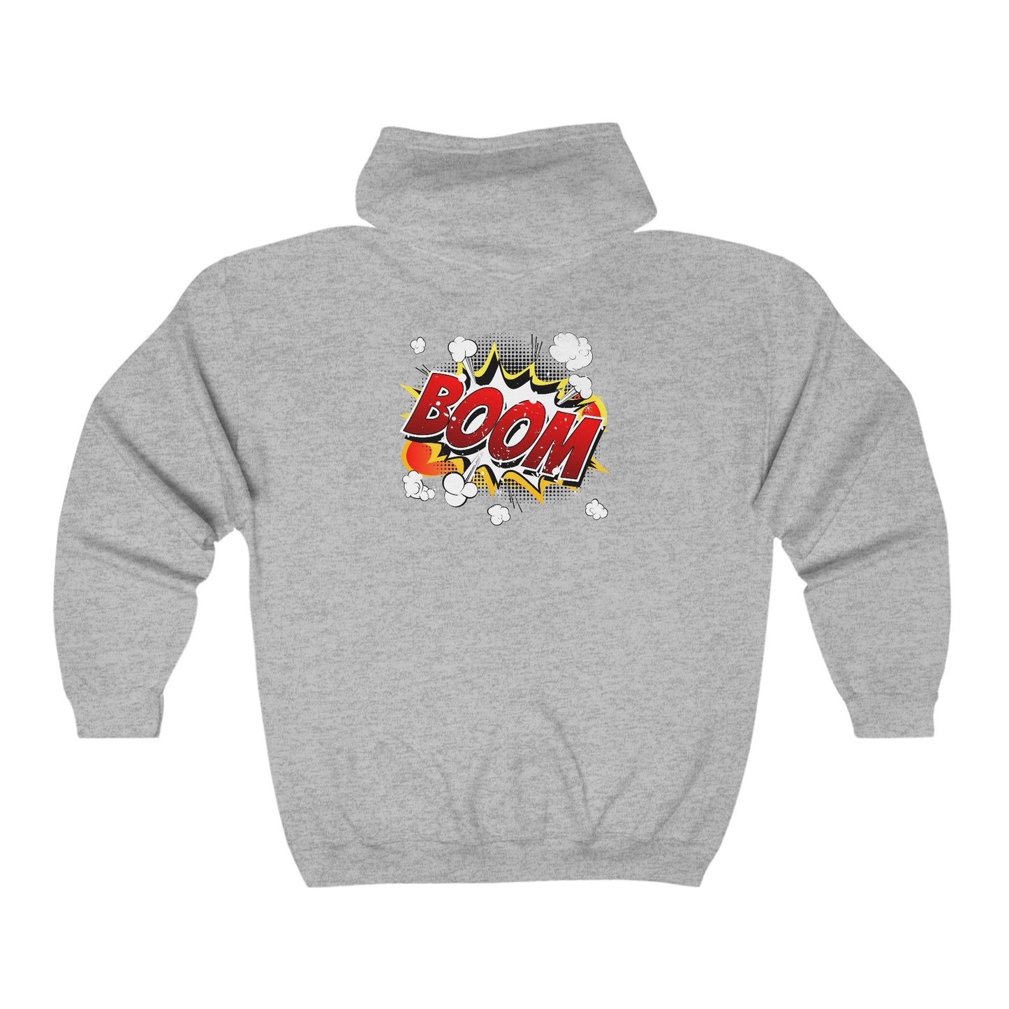 Boom Adult Zip-Up Hoodie