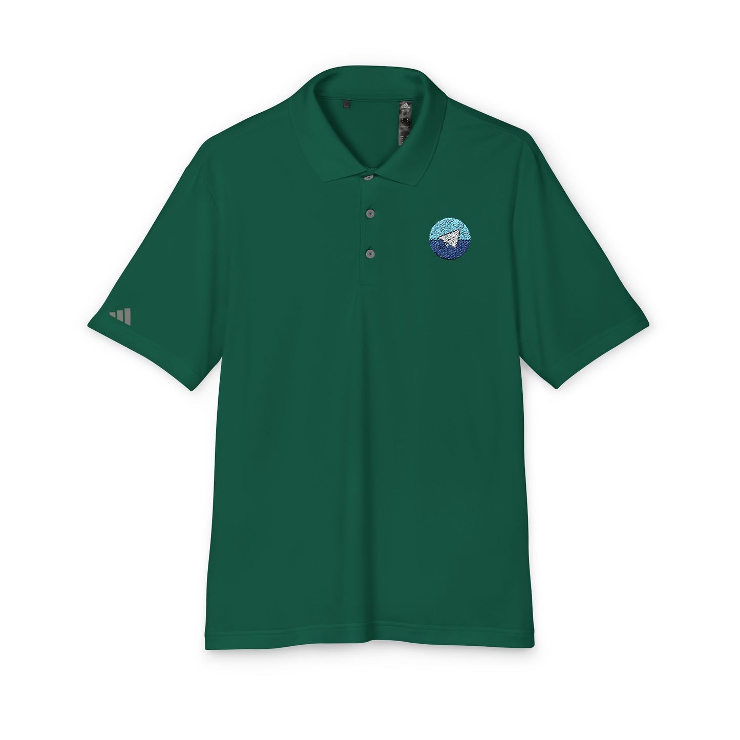Telegram Logo Adidas Performance Polo