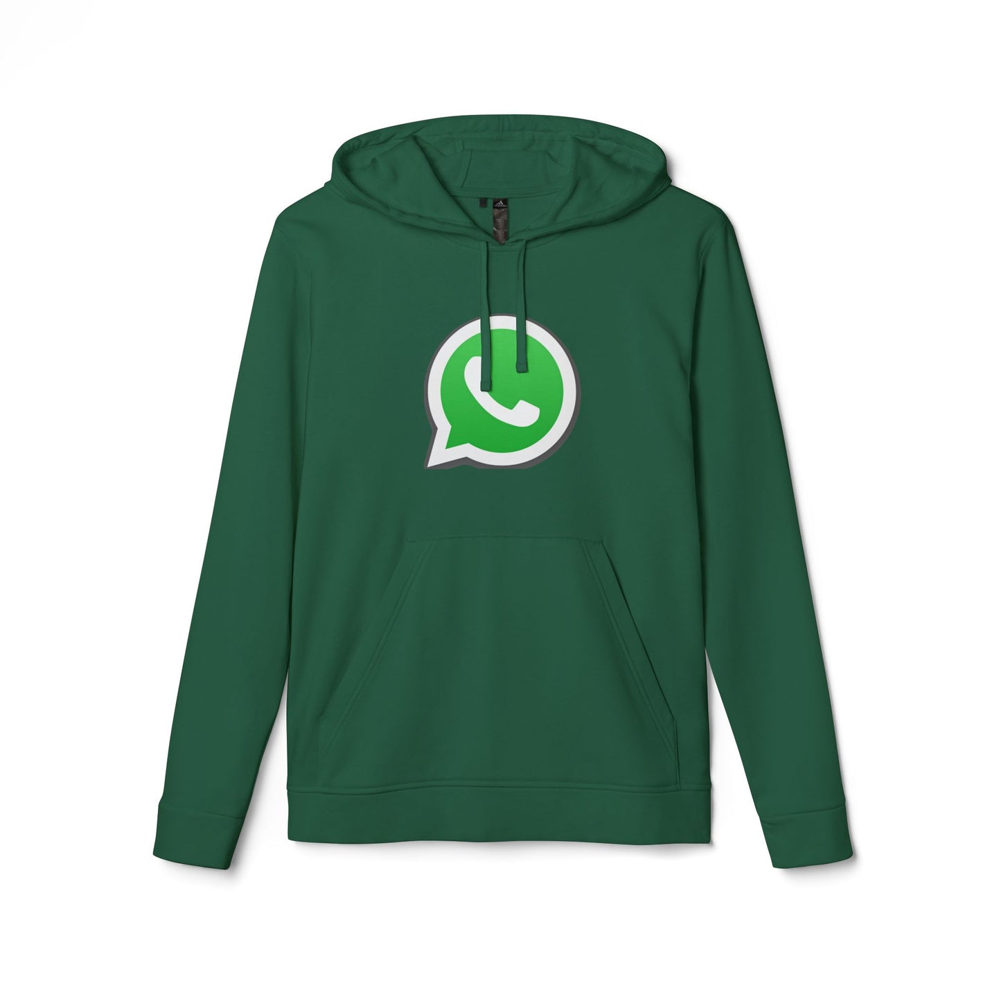 WhatsApp Logo Adidas Adult Hoodie