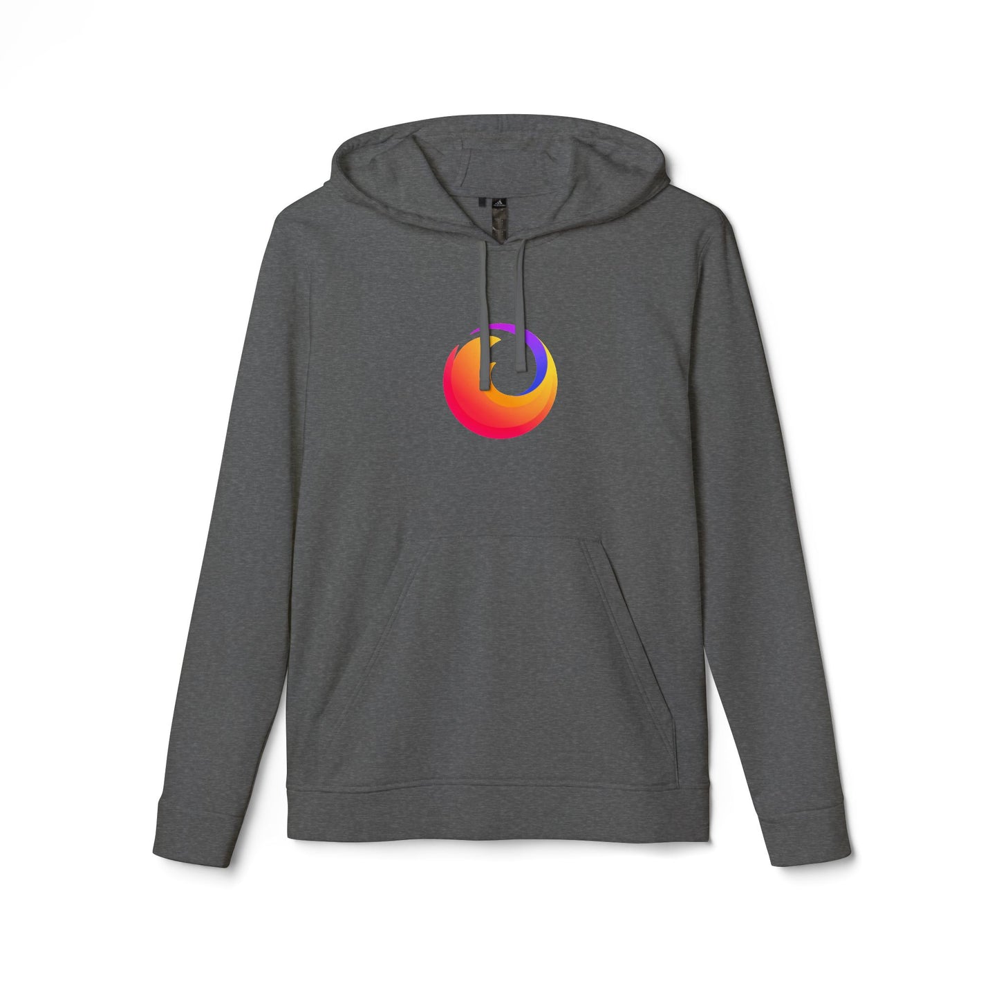 Firefox Logo Adidas Adult Hoodie