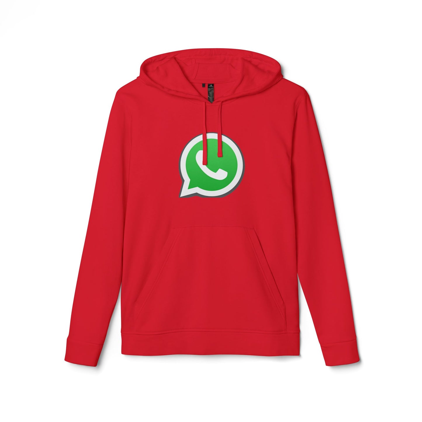 WhatsApp Logo Adidas Adult Hoodie