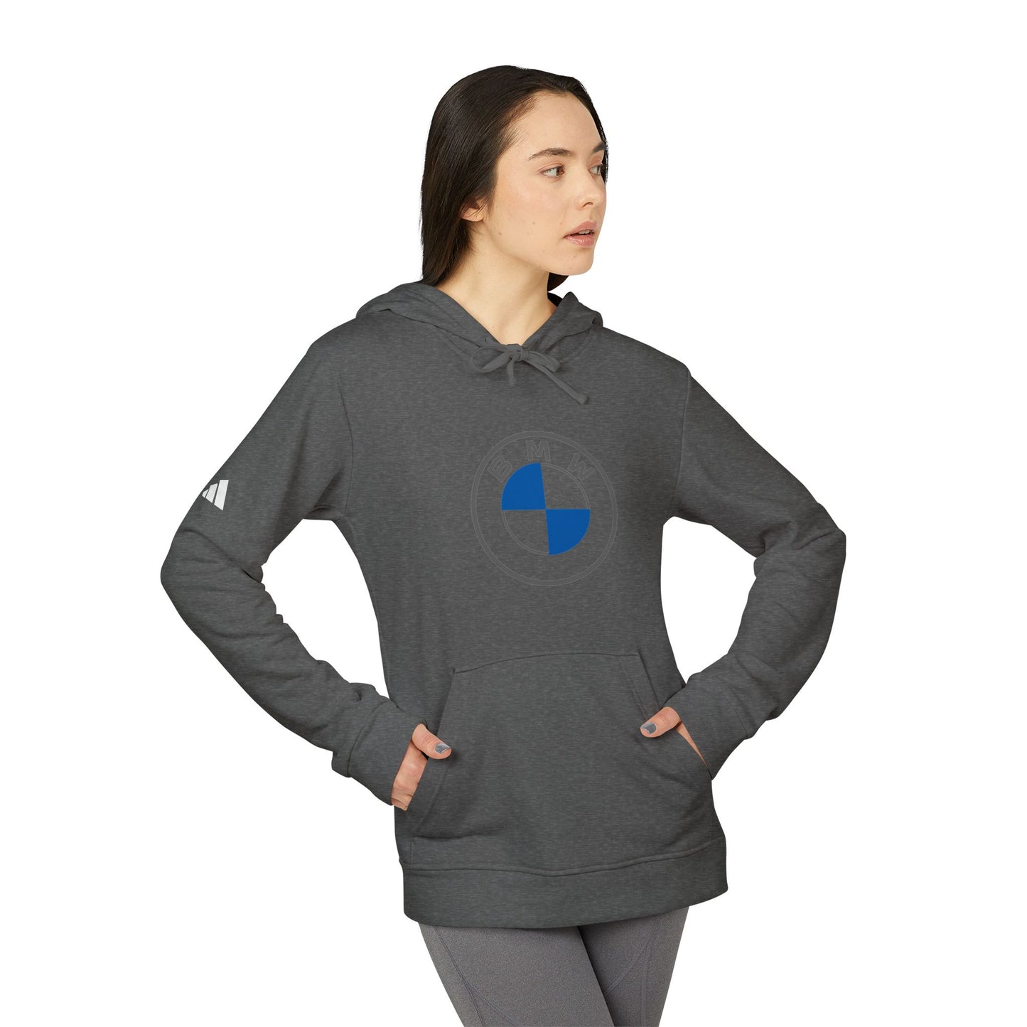 BMW Logo Adidas Adult Hoodie