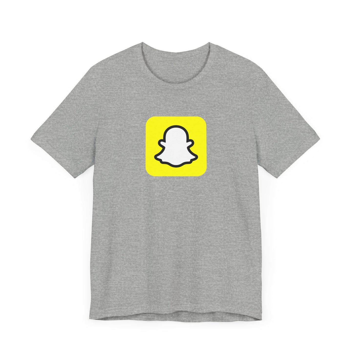 Snapchat Logo Adult T-Shirt