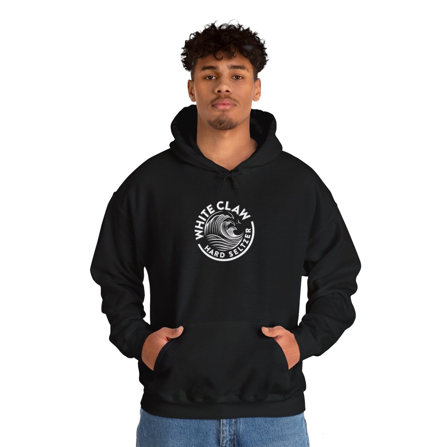 White Claw Logo Adult Hoodie