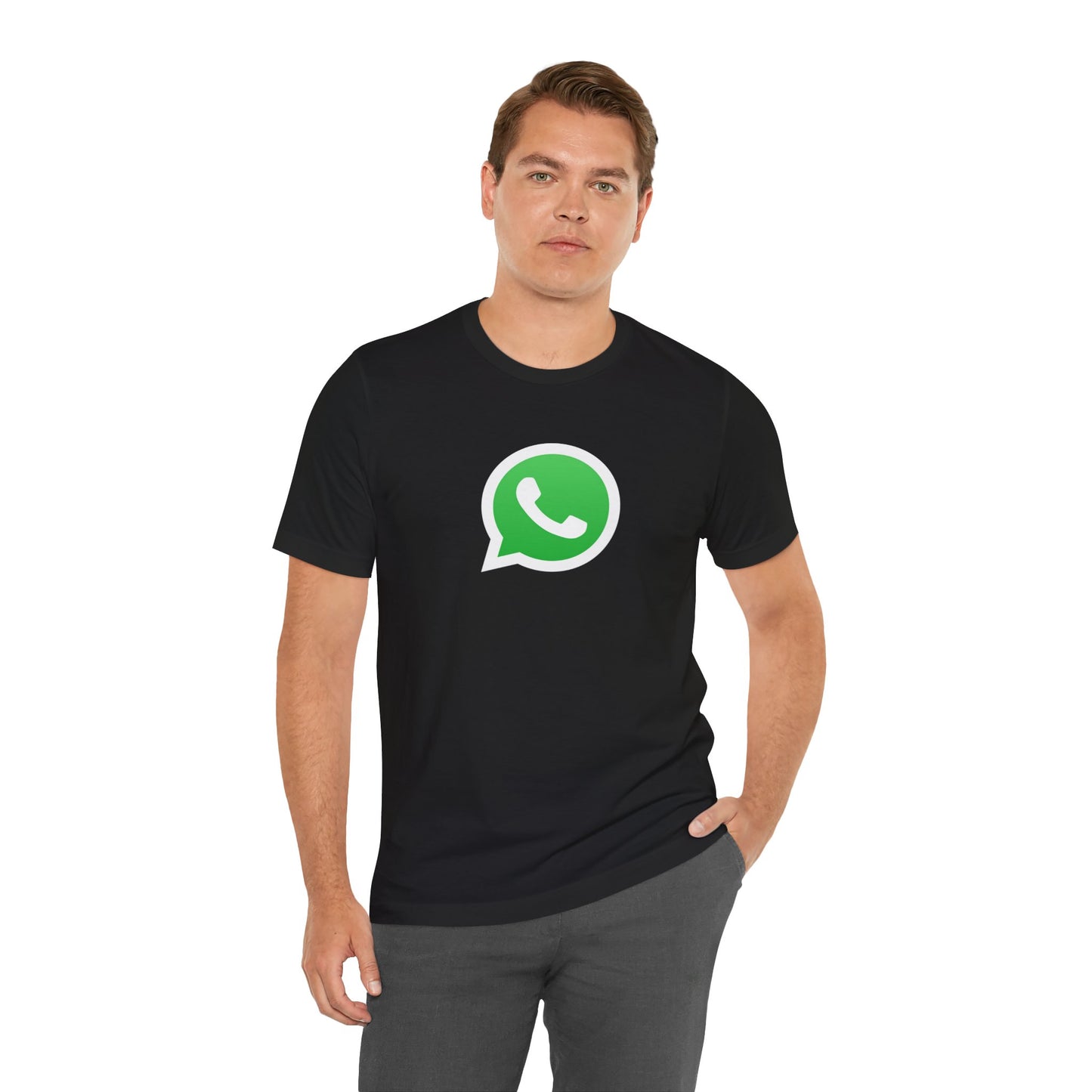 WhatsApp Logo Adult T-Shirt