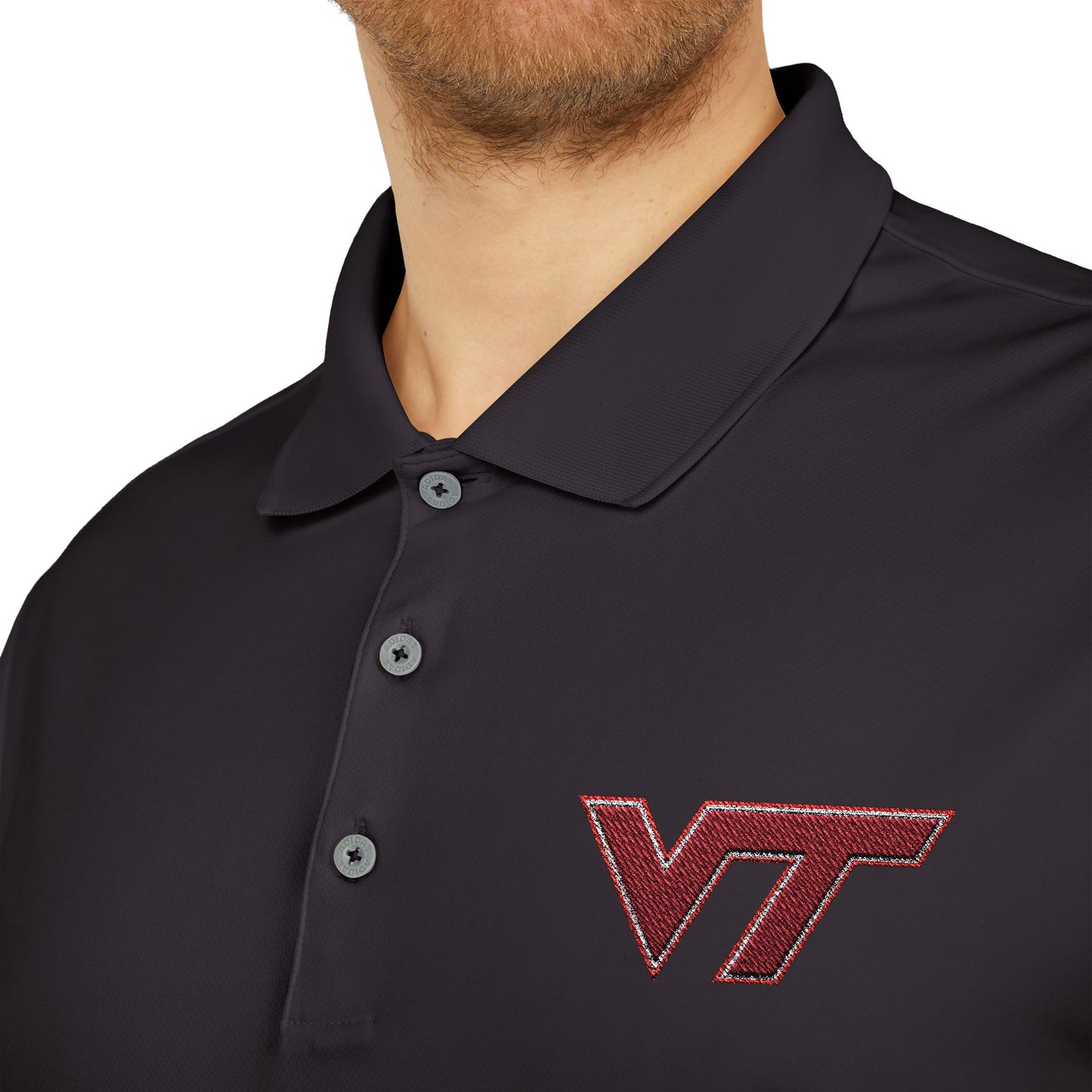 Virginia Tech Hokies Adidas Performance Polo