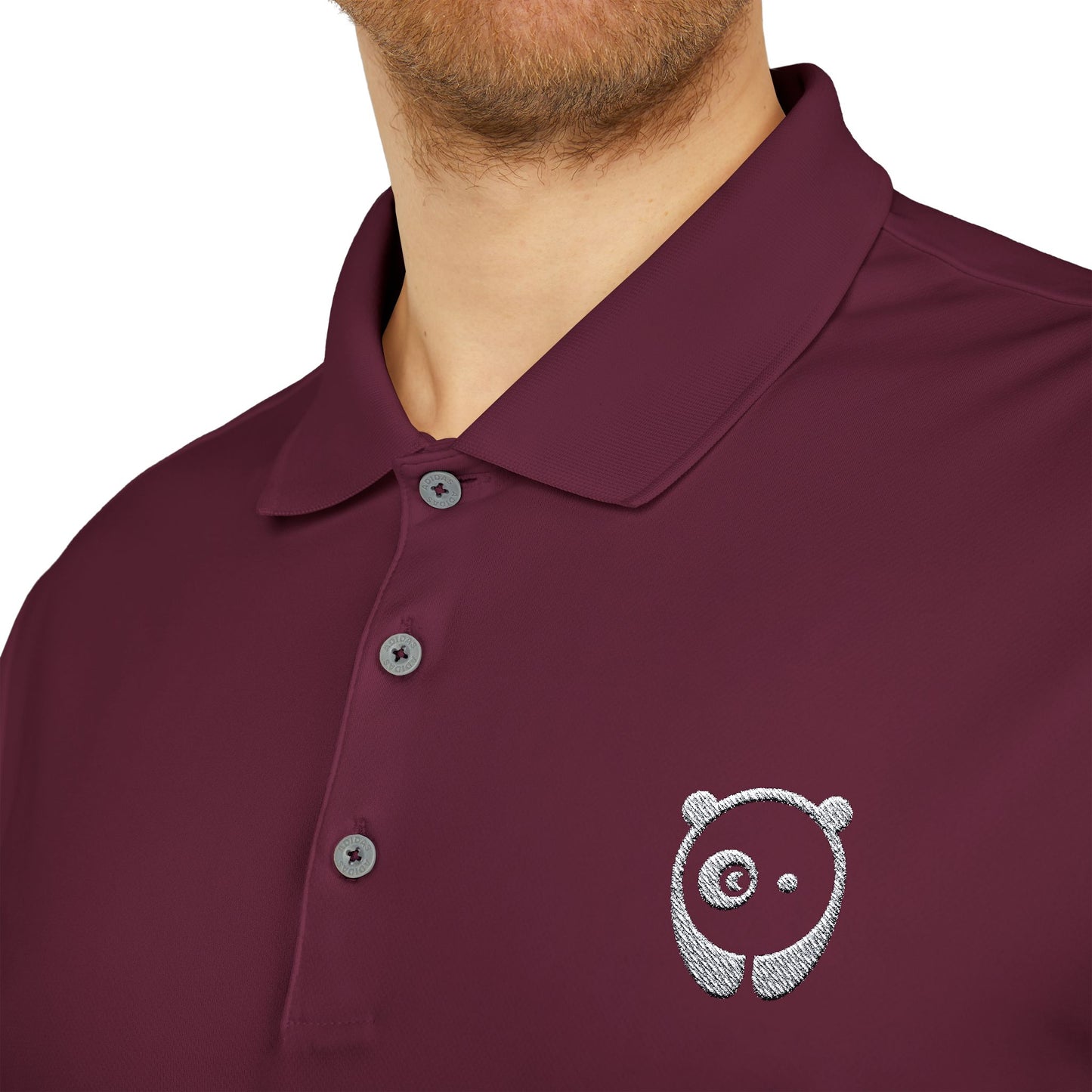 Bored Panda Logo Adidas Performance Polo
