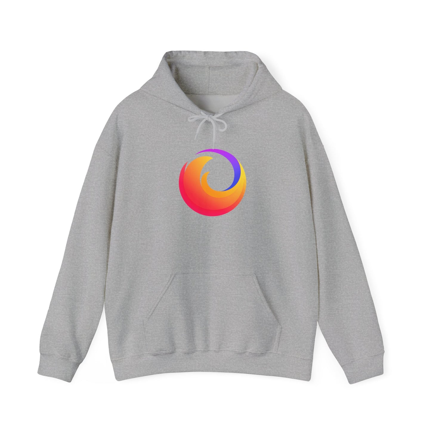 Firefox Logo Adult Hoodie