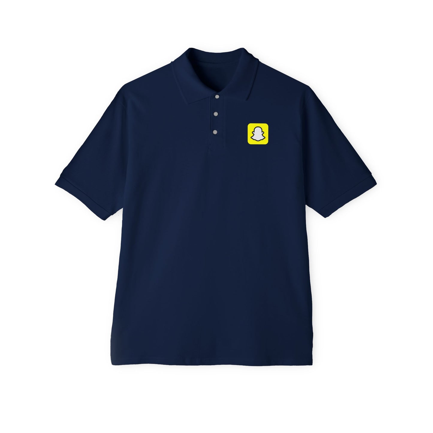Snapchat Logo Polo Shirt