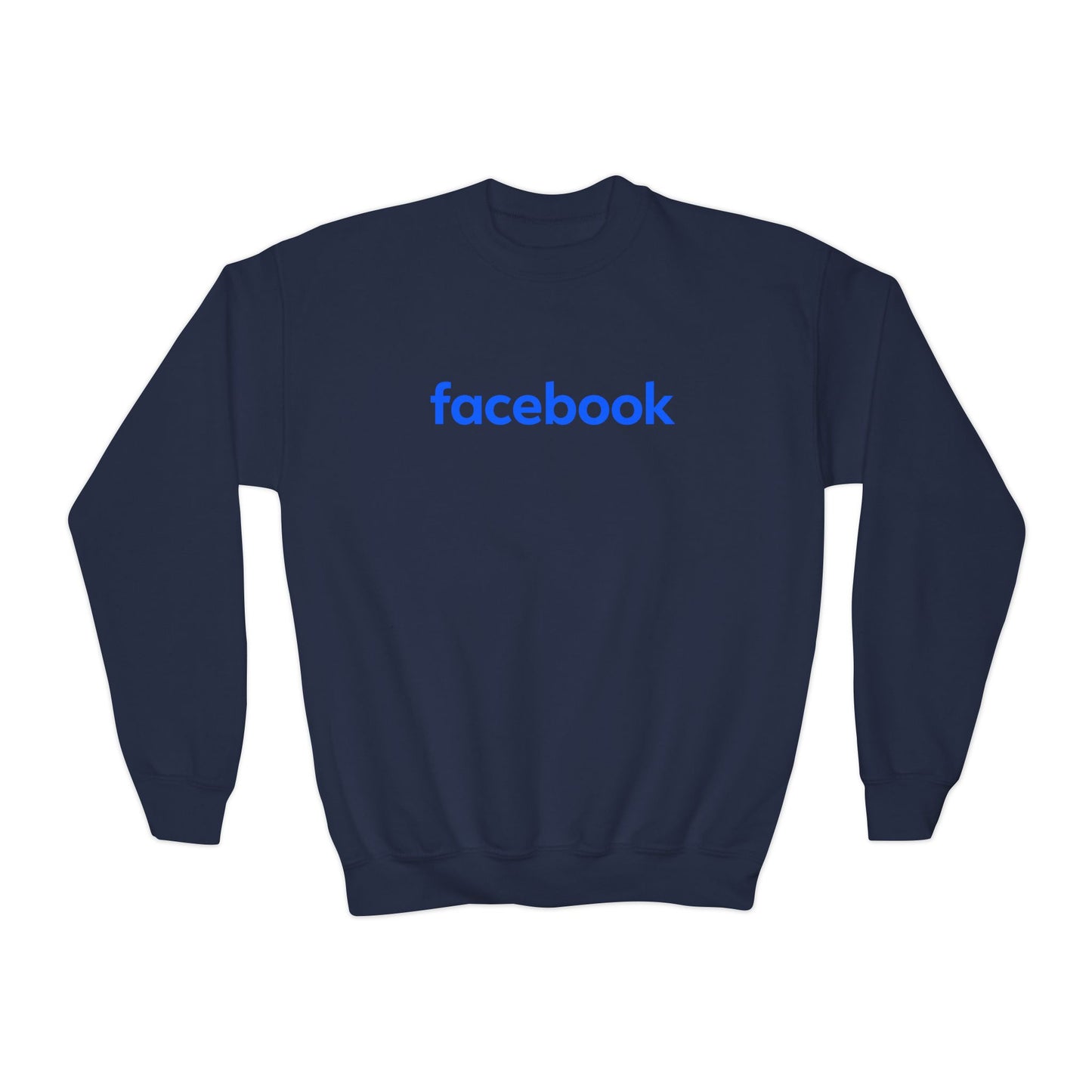 Facebook Logo Youth Sweatshirt