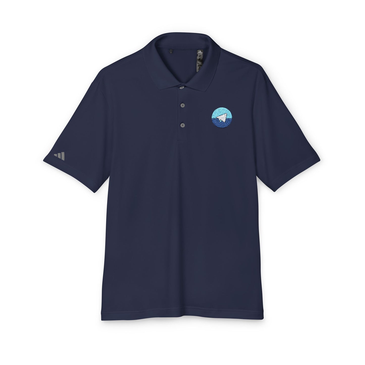 Telegram Logo Adidas Performance Polo