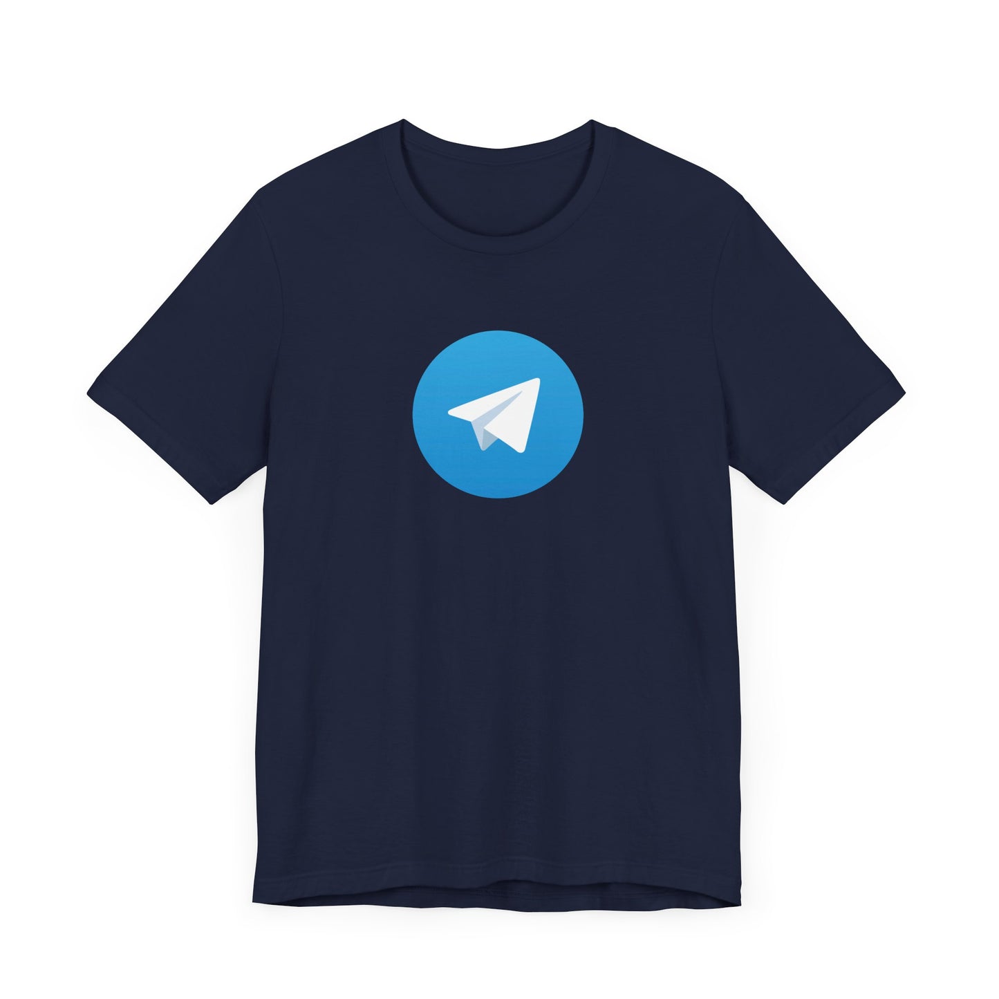 Telegram Logo Adult T-Shirt