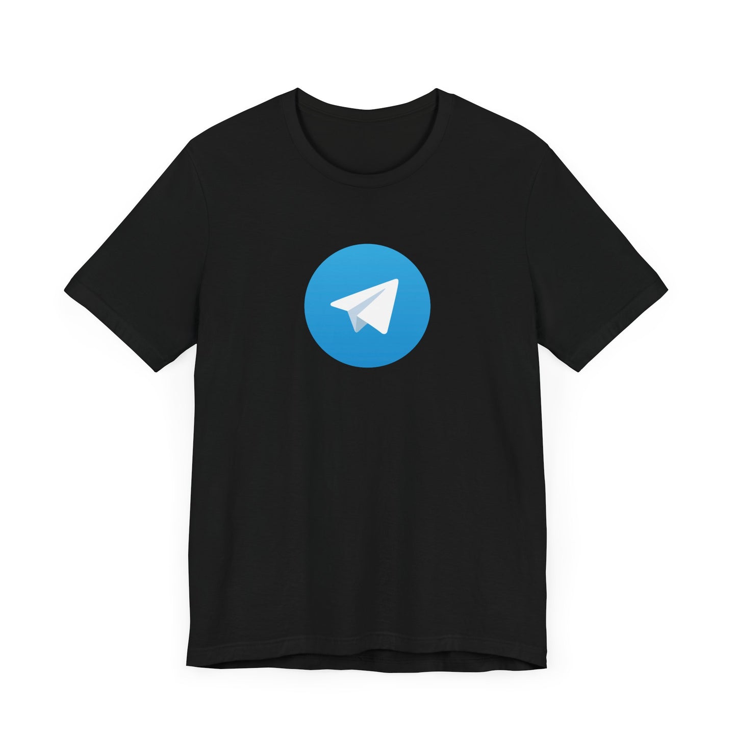 Telegram Logo Adult T-Shirt