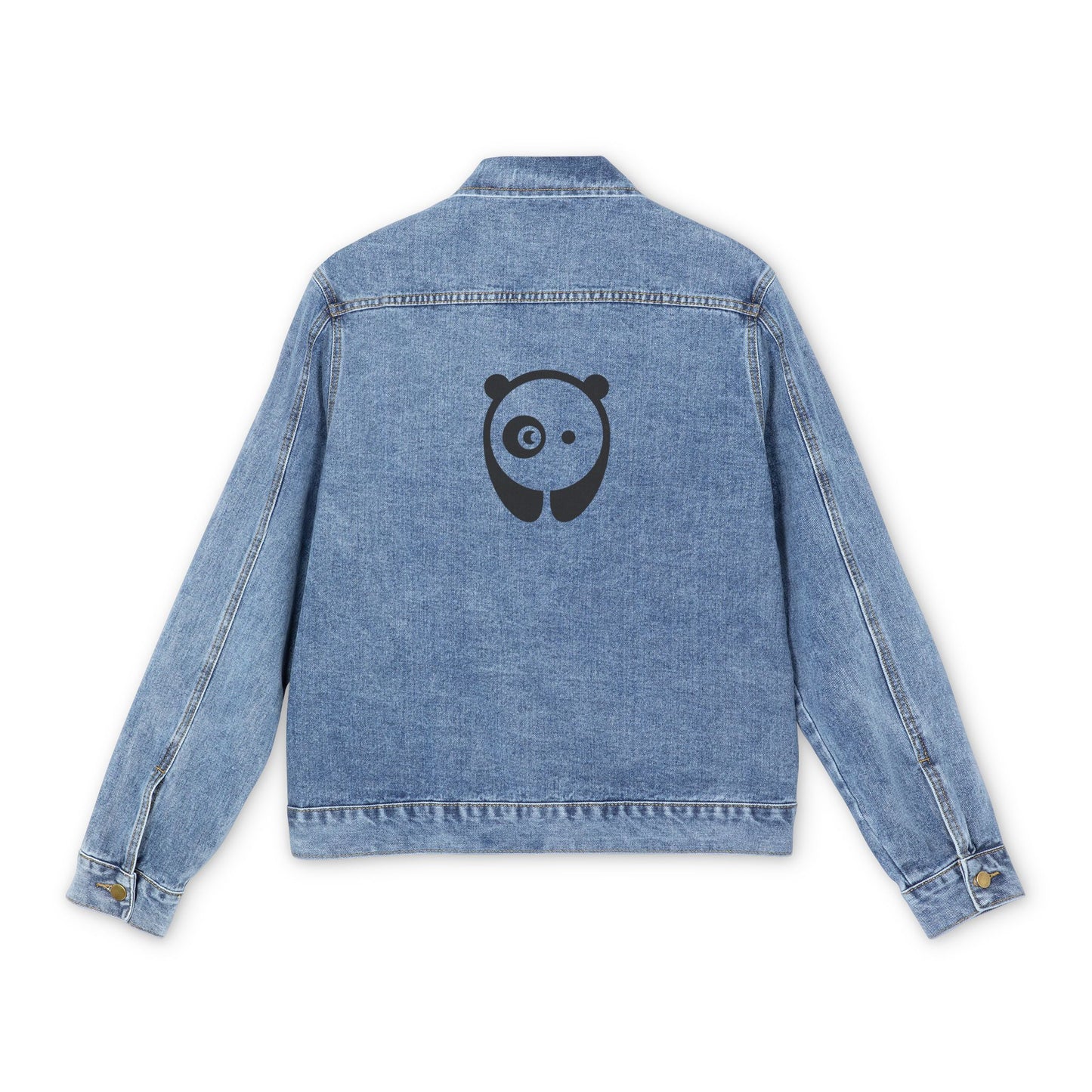 Bored Panda Logo Adult Denim Jacket