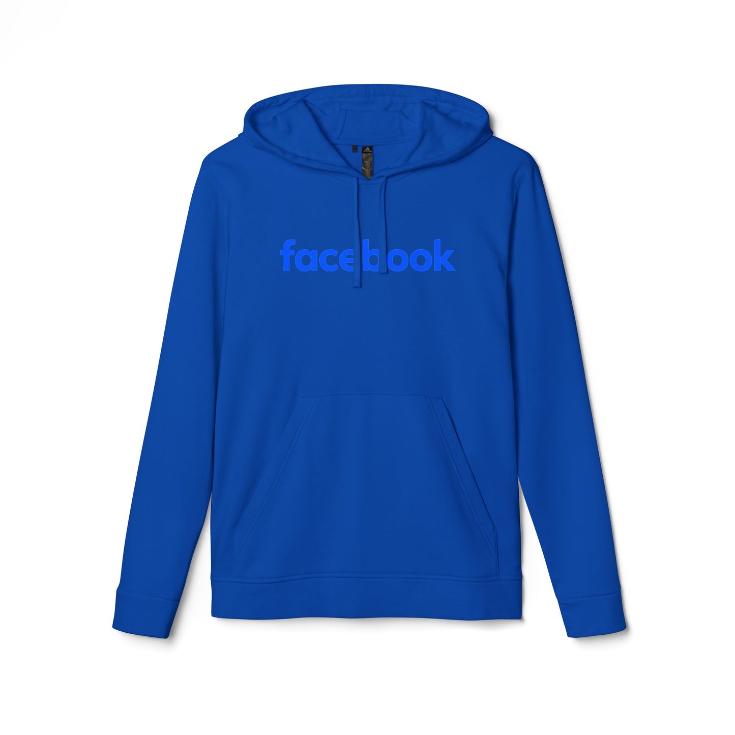 Facebook Logo Adidas Adult Hoodie