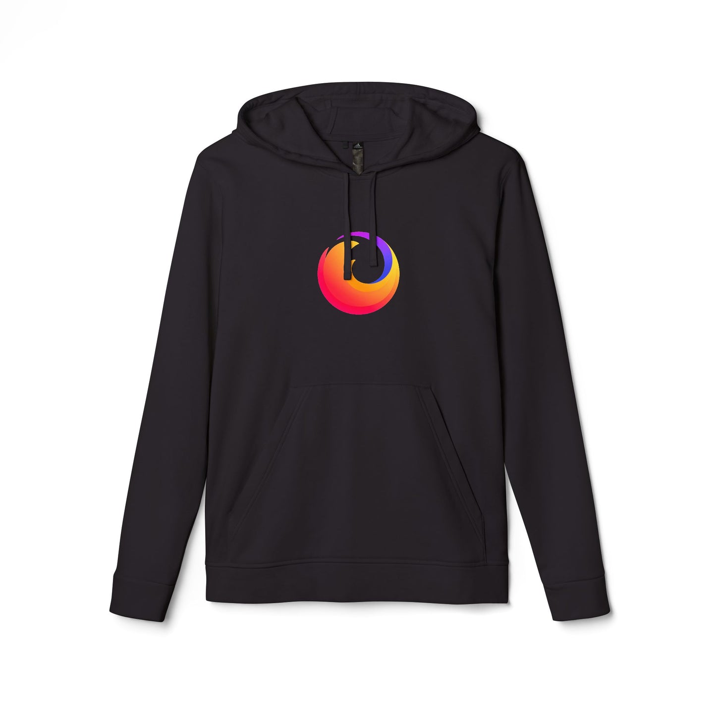 Firefox Logo Adidas Adult Hoodie