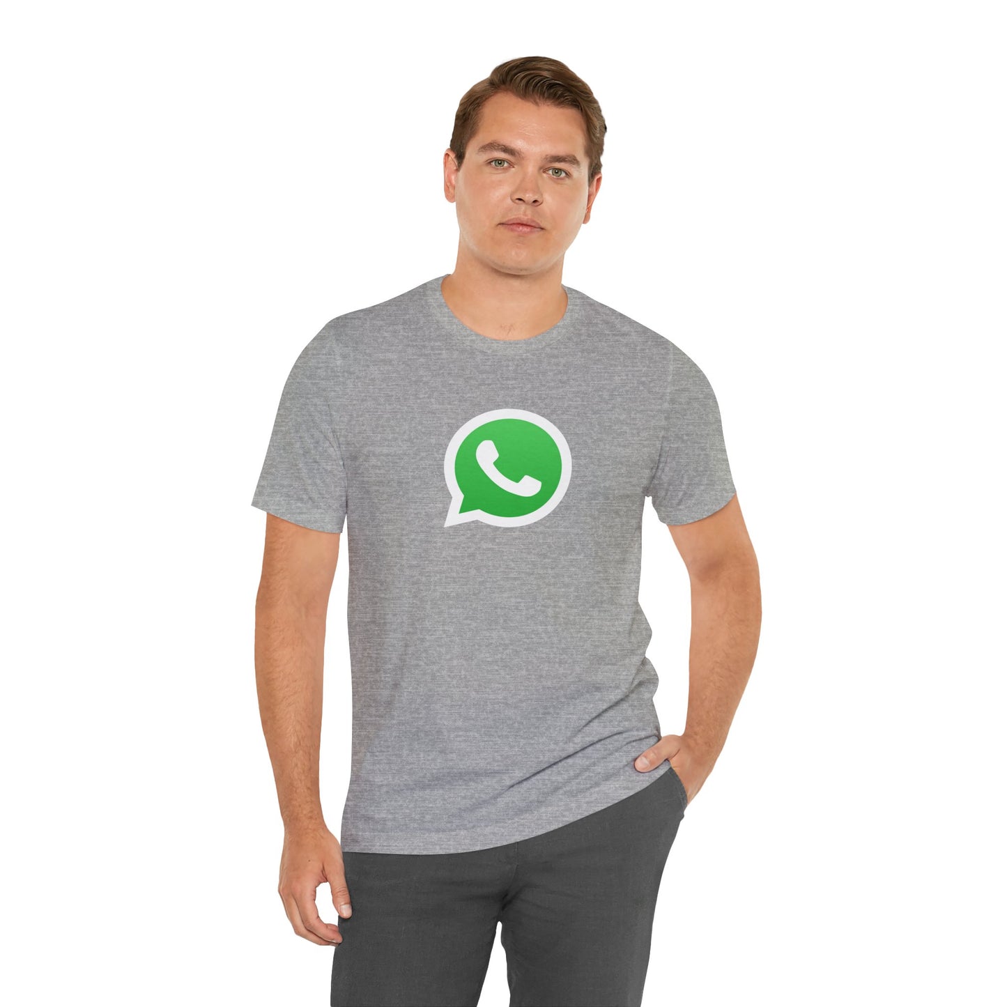 WhatsApp Logo Adult T-Shirt
