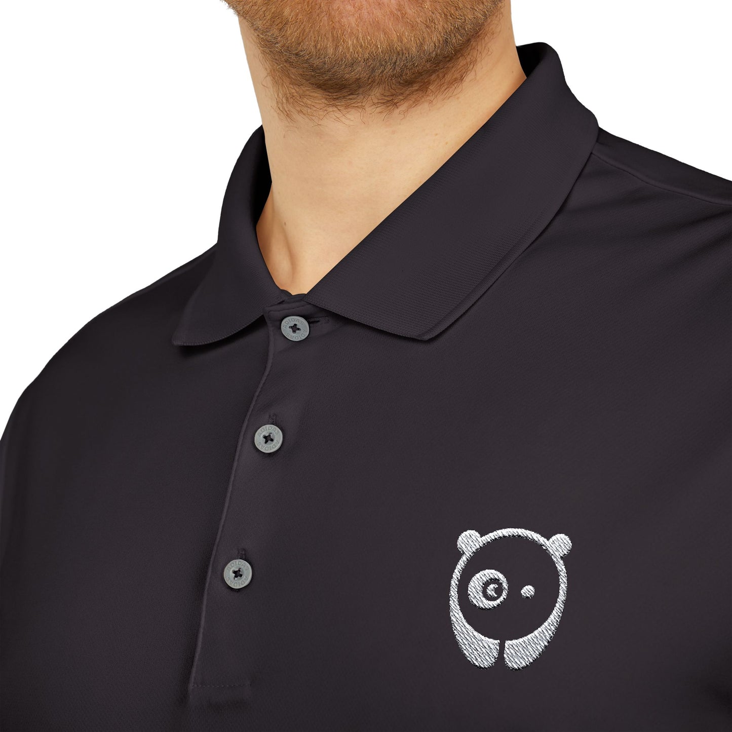 Bored Panda Logo Adidas Performance Polo