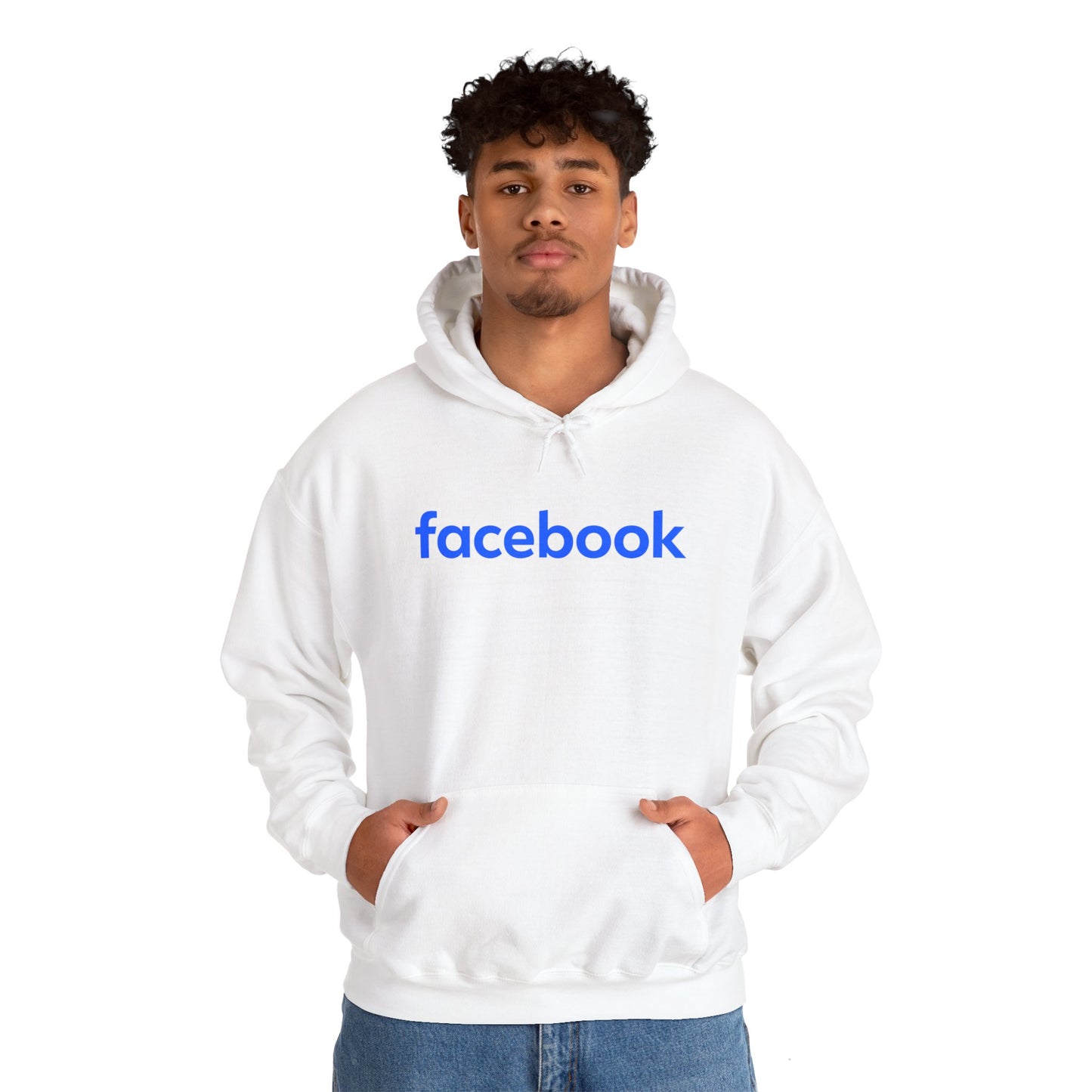 Facebook Adult Hoodie