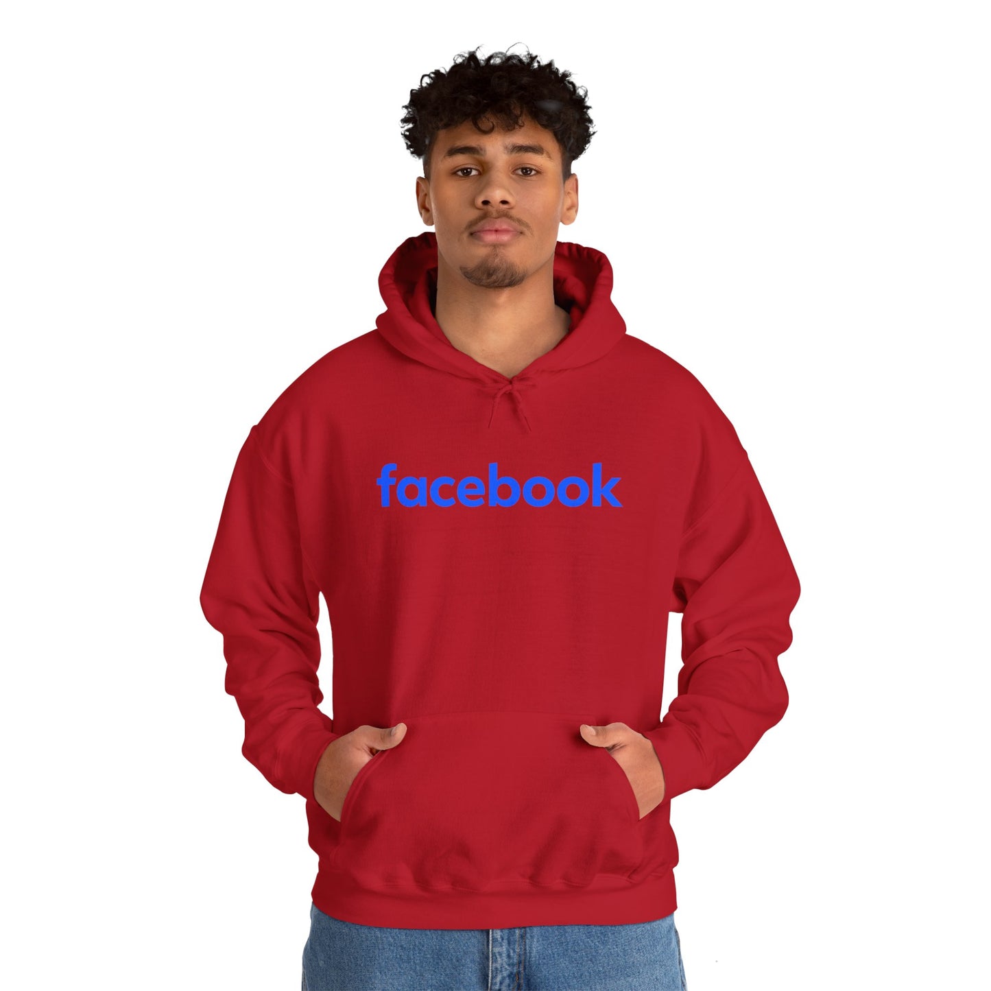 Facebook Adult Hoodie