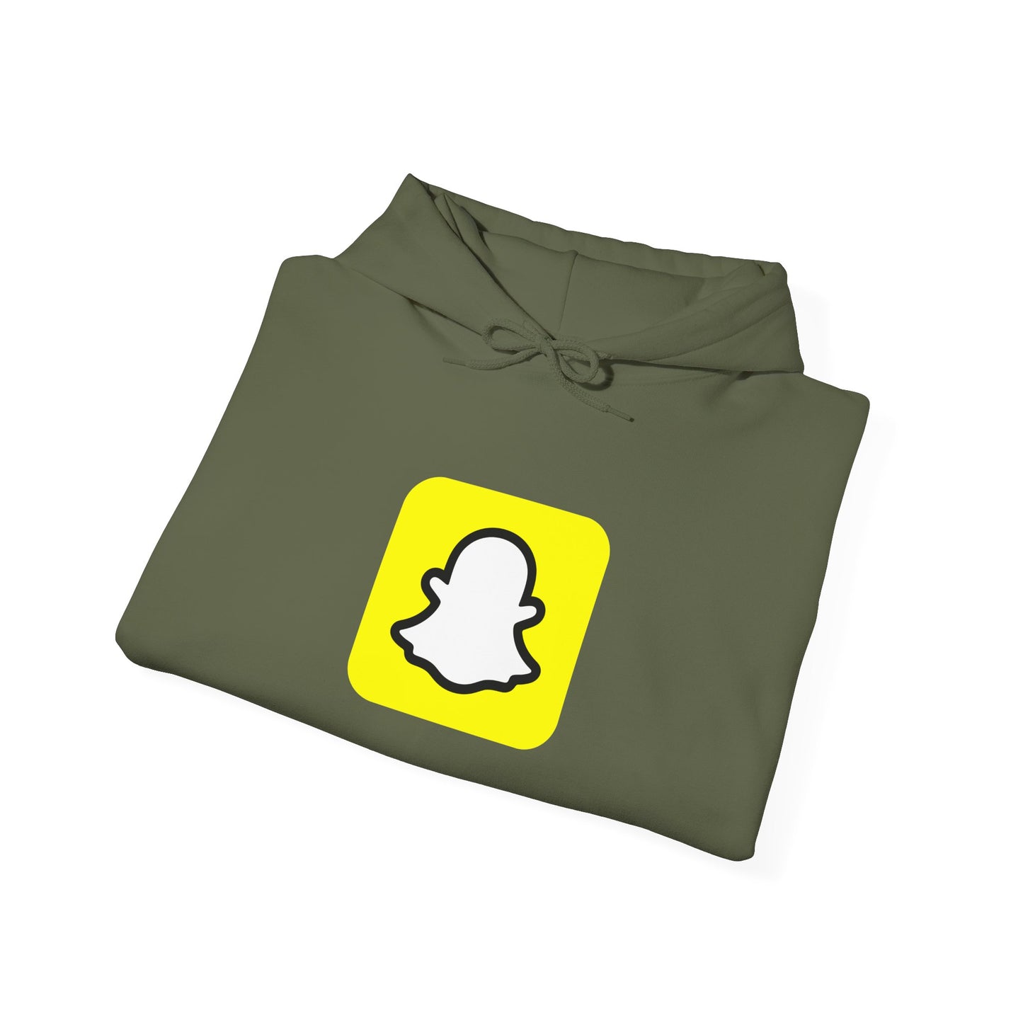 Snapchat Logo Adult Hoodie