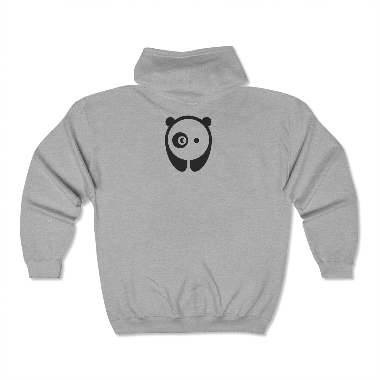 Bored Panda Logo Adult Zip-Up Hoodie