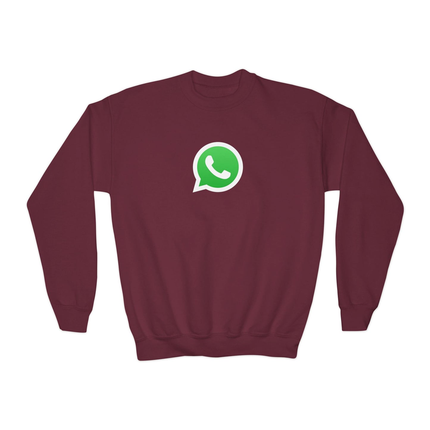 WhatsApp Logo Youth Sweatshirt