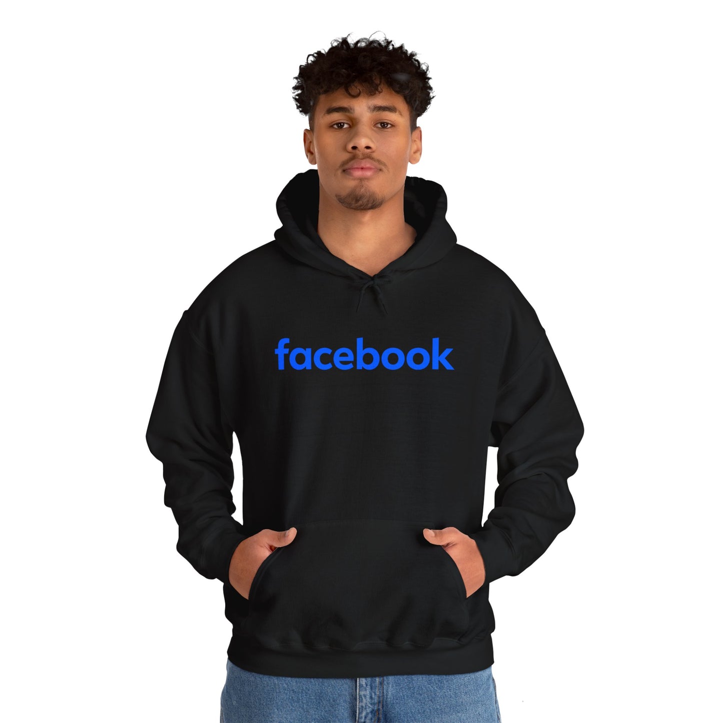 Facebook Adult Hoodie