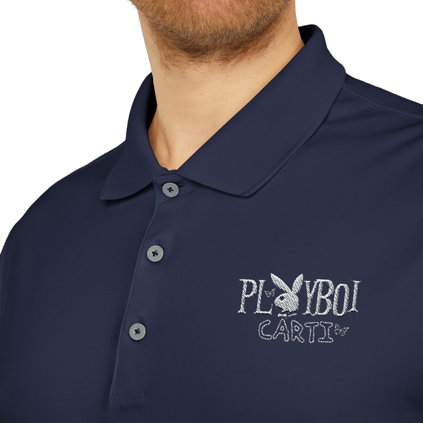 PLAY BOI CARTI Adidas Performance Polo