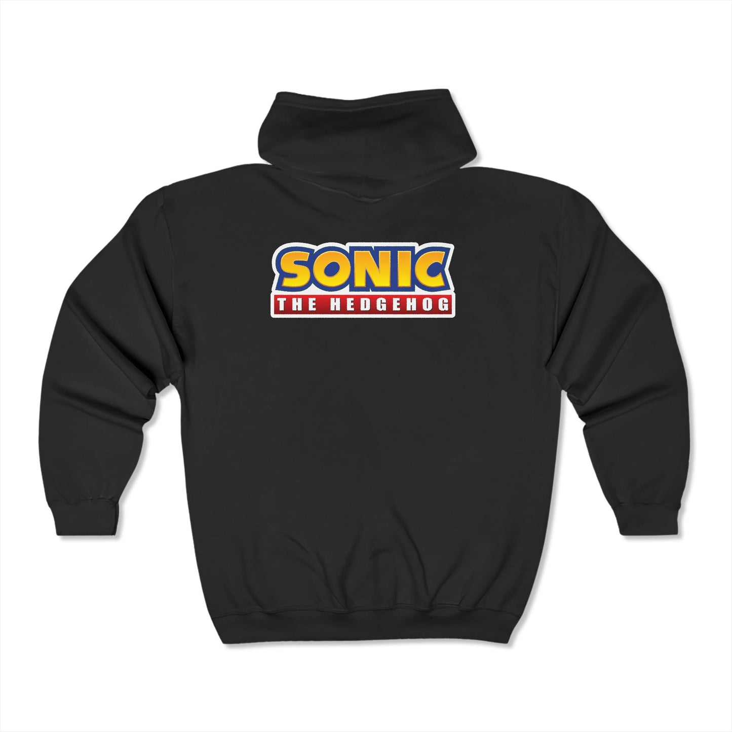 SONIC-The Hedgehog Adult Zip-Up Hoodie
