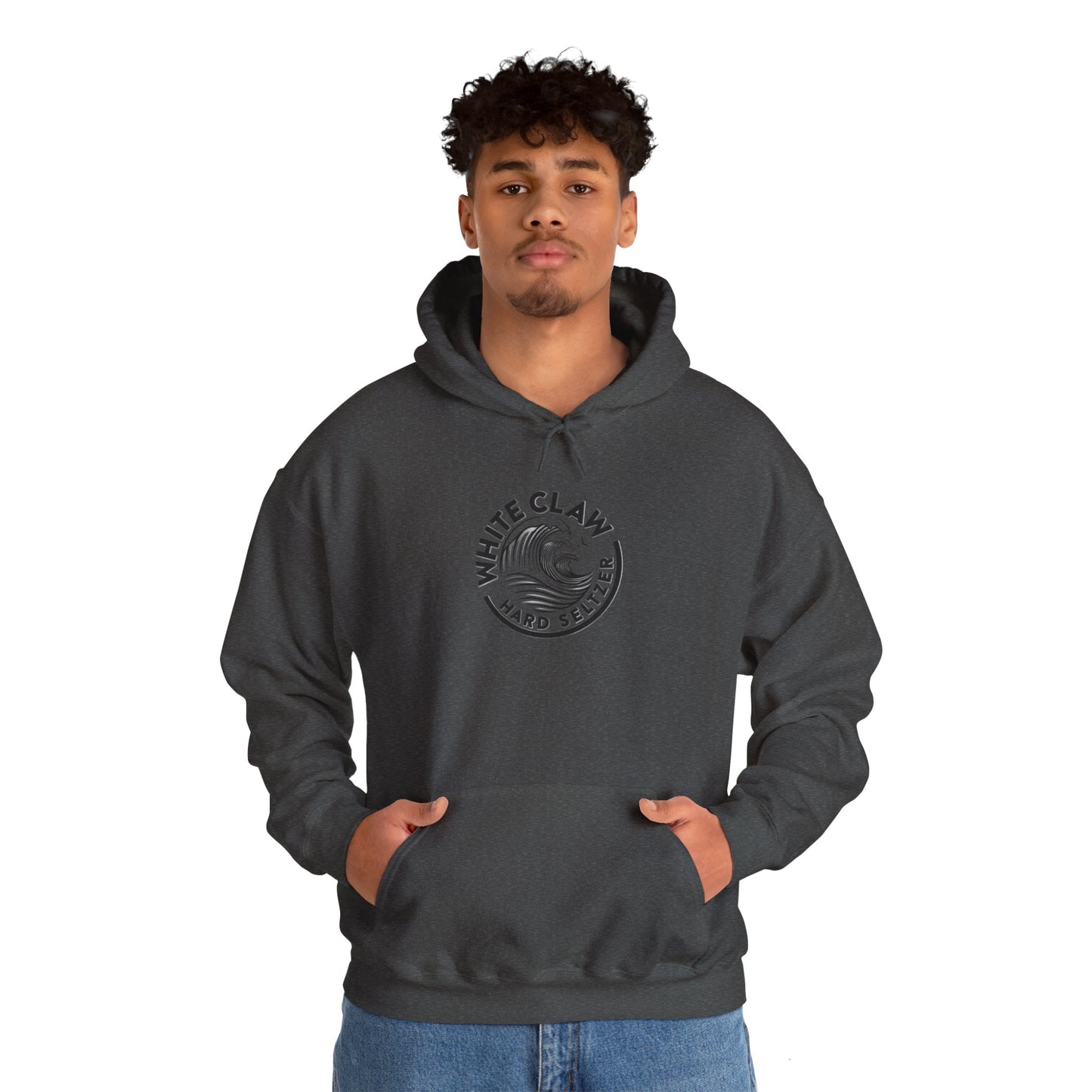 White Claw Logo Adult Hoodie