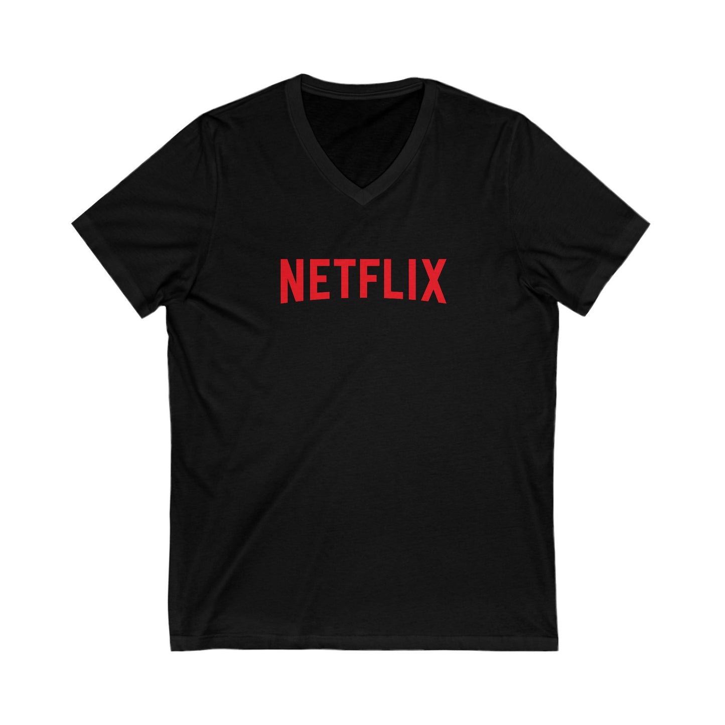 Netflix Adult V-Neck T-Shirt
