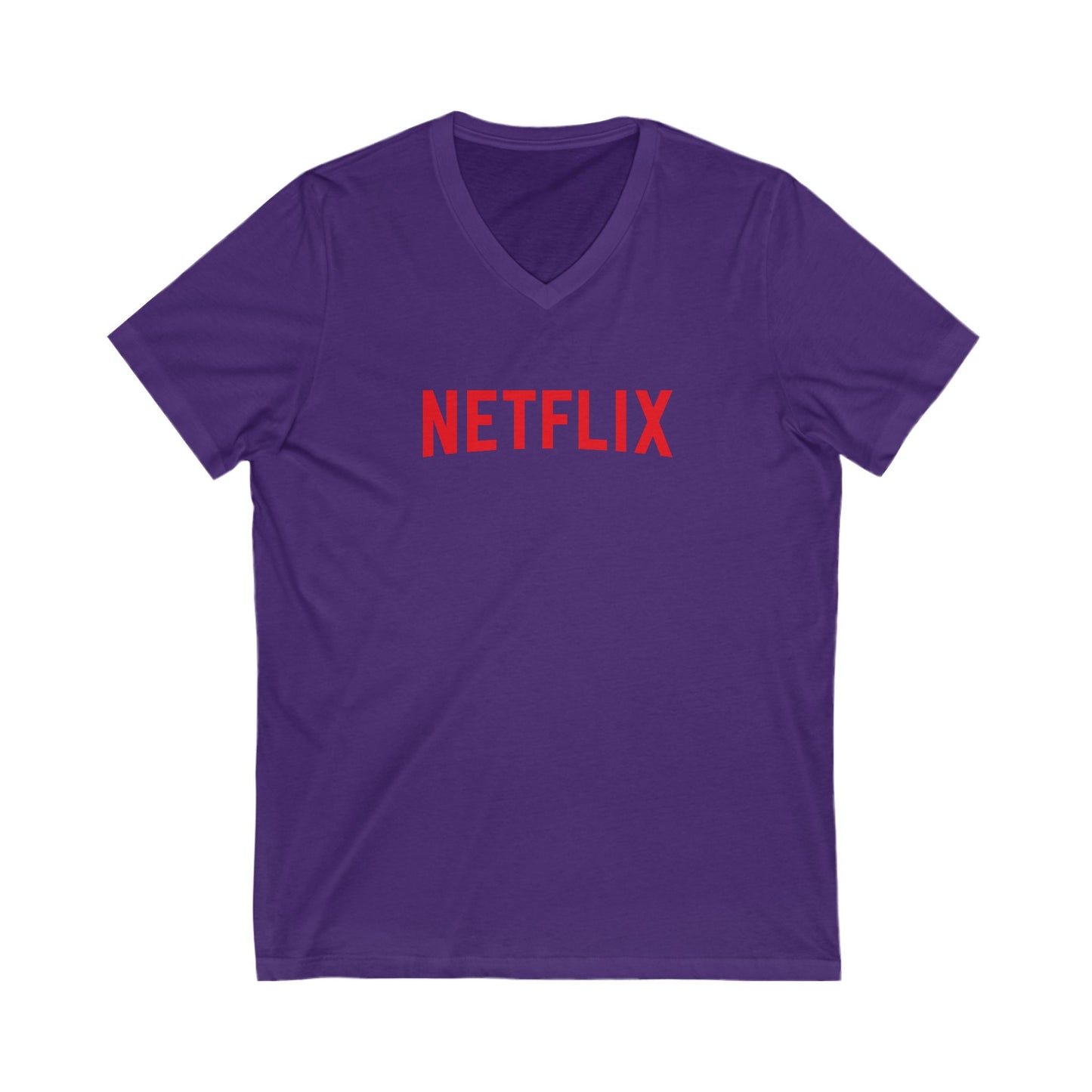 Netflix Adult V-Neck T-Shirt