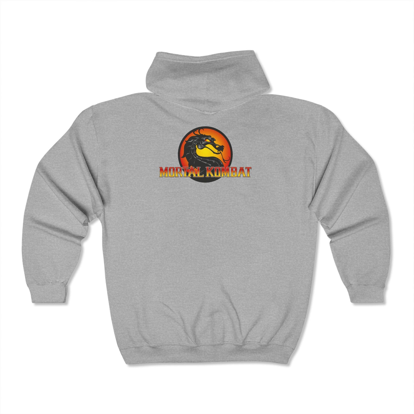 MORTAL KOMBAT Adult Zip-Up Hoodie