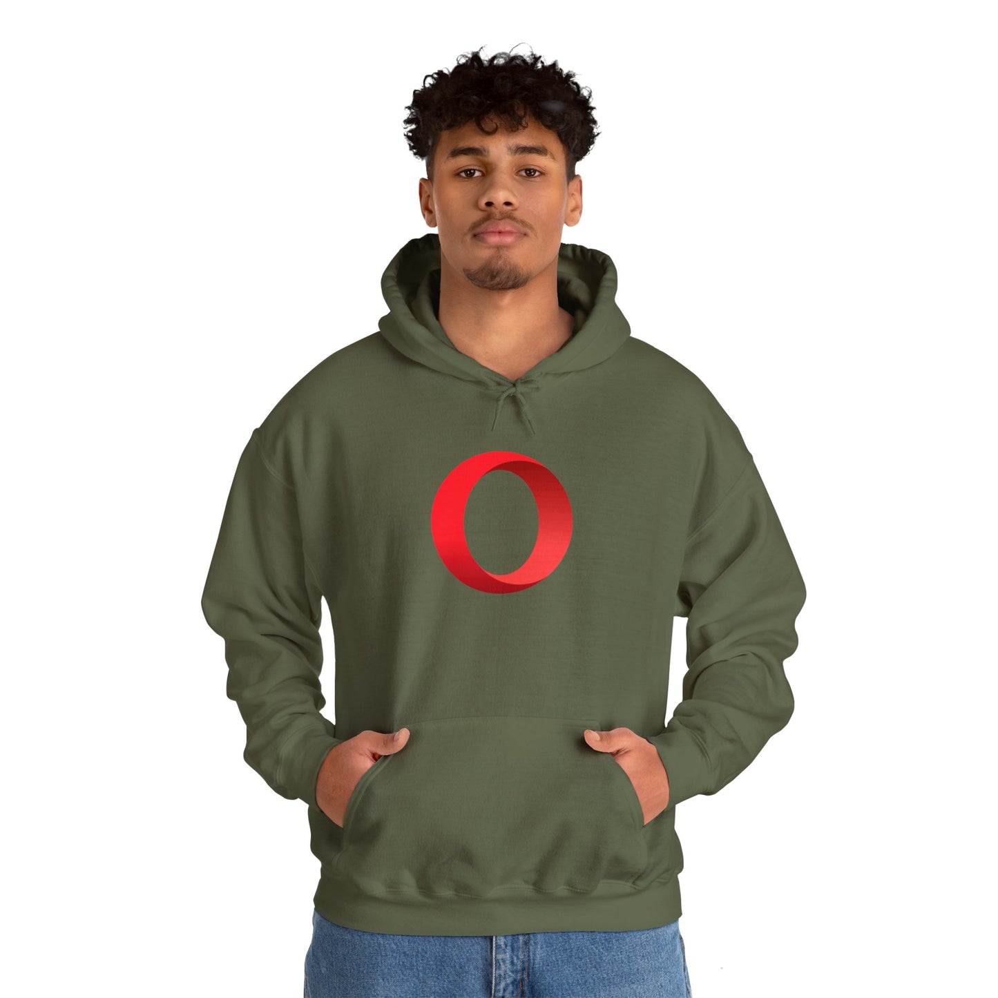 Opera Logo Adult Hoodie