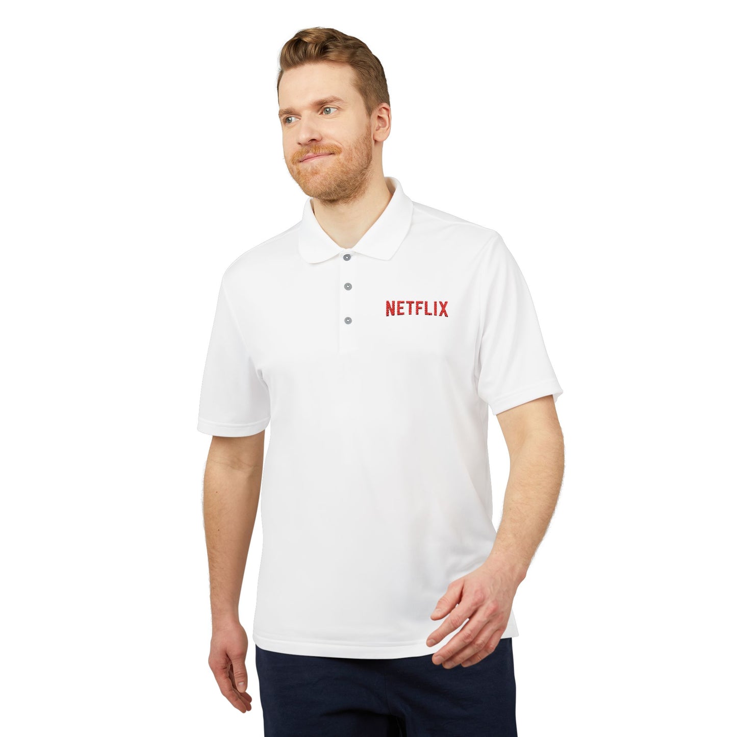 Netflix Adidas Performance Polo