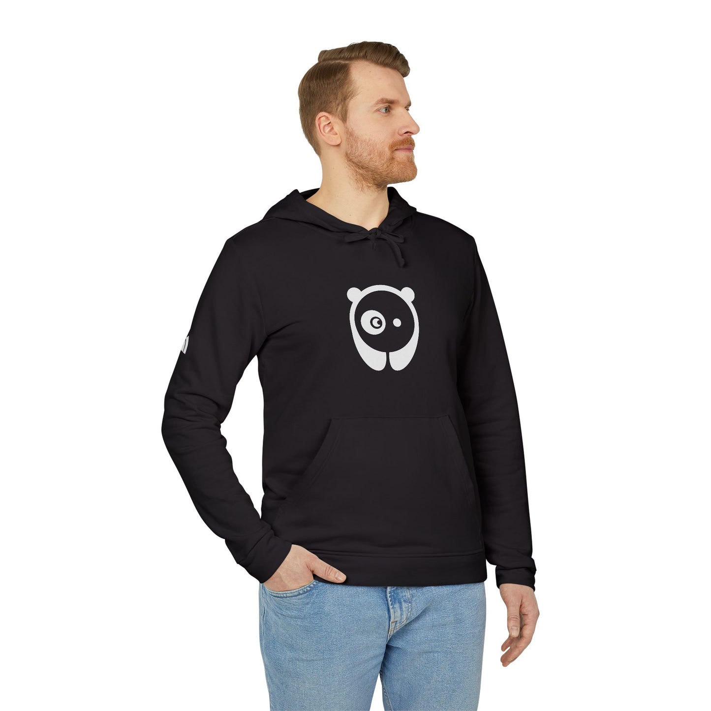 Bored Panda Logo Adidas Adult Hoodie