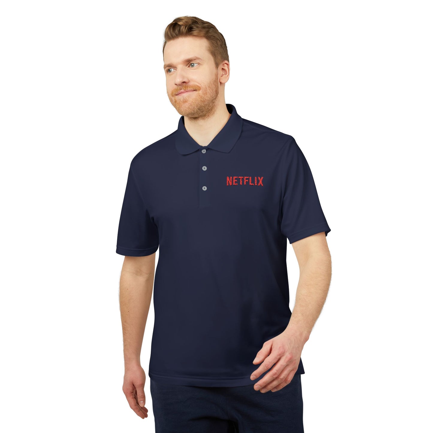 Netflix Adidas Performance Polo