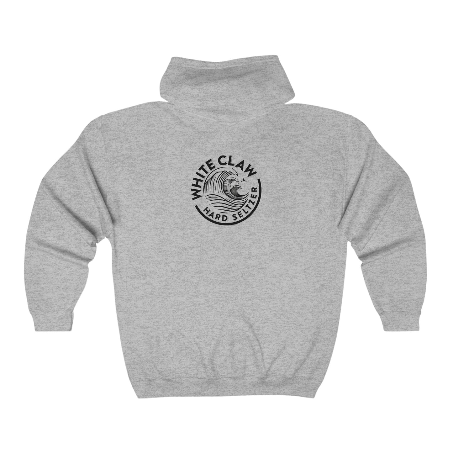 White Claw Logo Zip-Up Hoodie