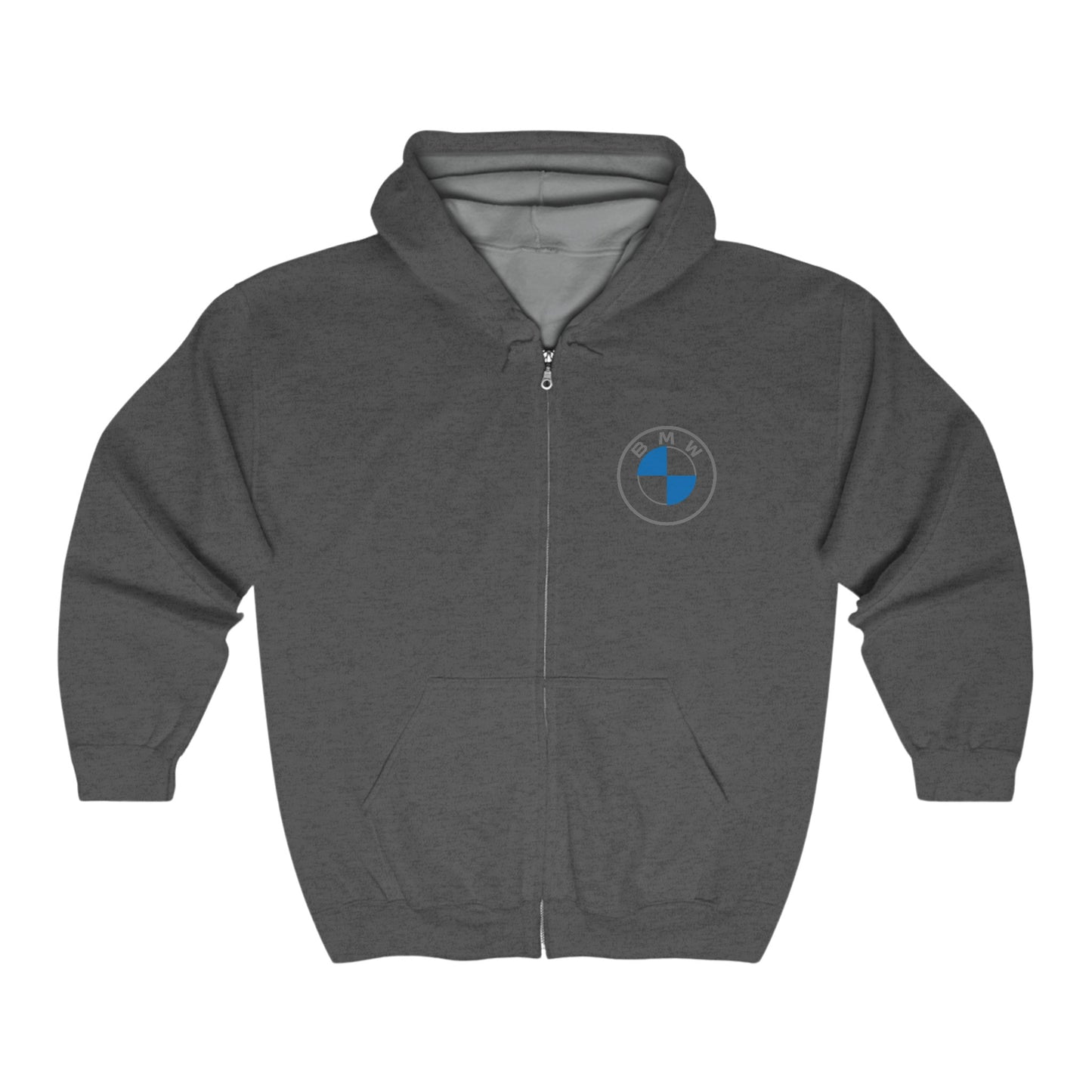BMW Logo Adult Zip-Up Hoodie