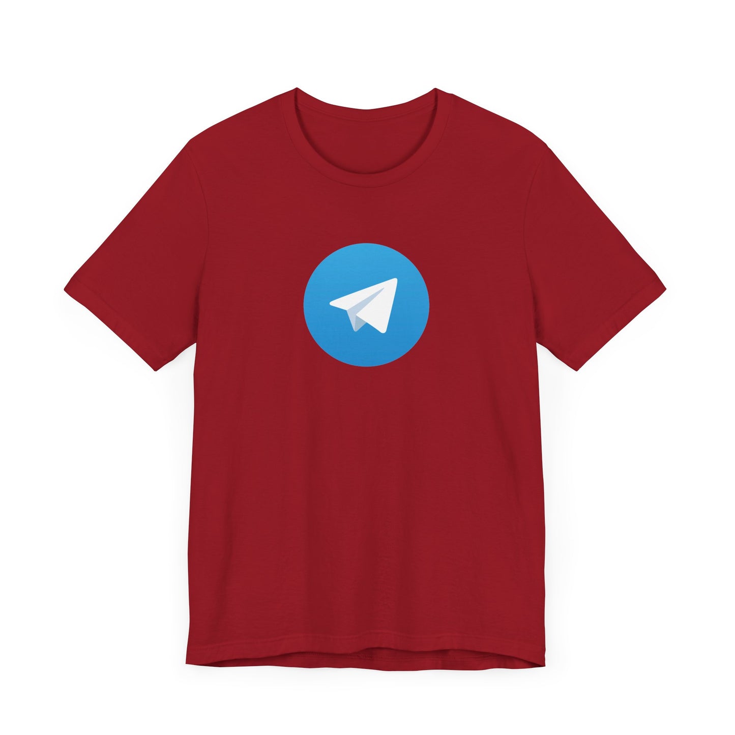 Telegram Logo Adult T-Shirt