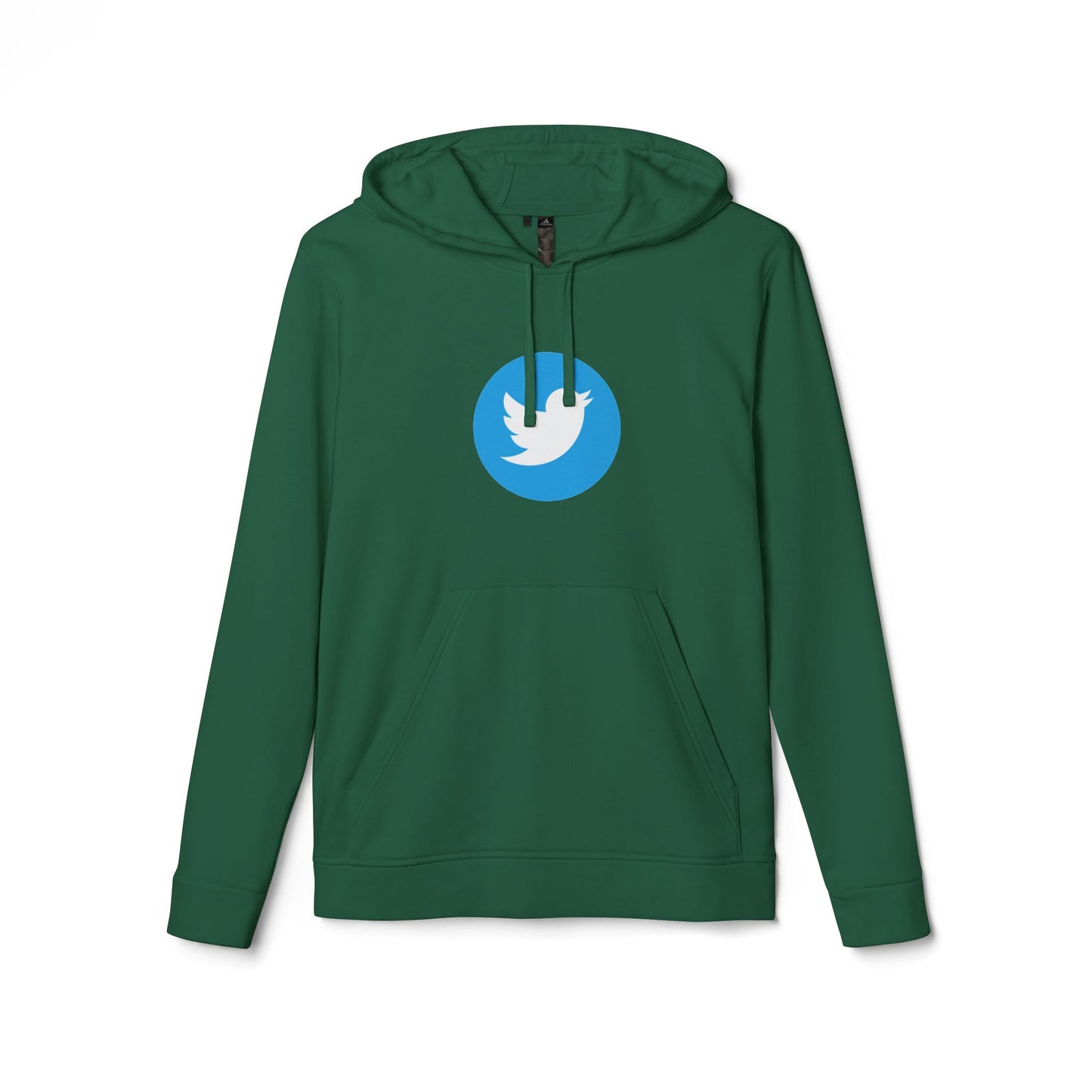 Twitter Logo Adidas Adult Hoodie