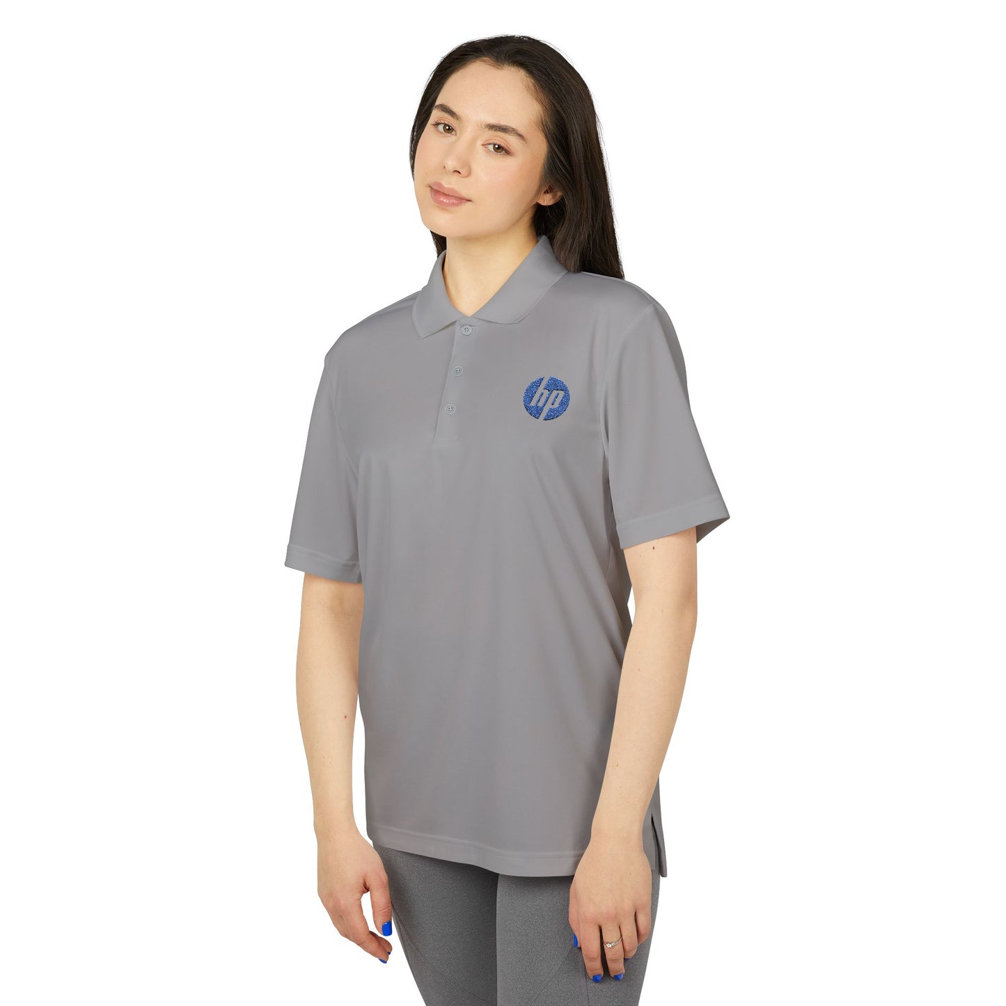 HP Logo Adidas Performance Polo