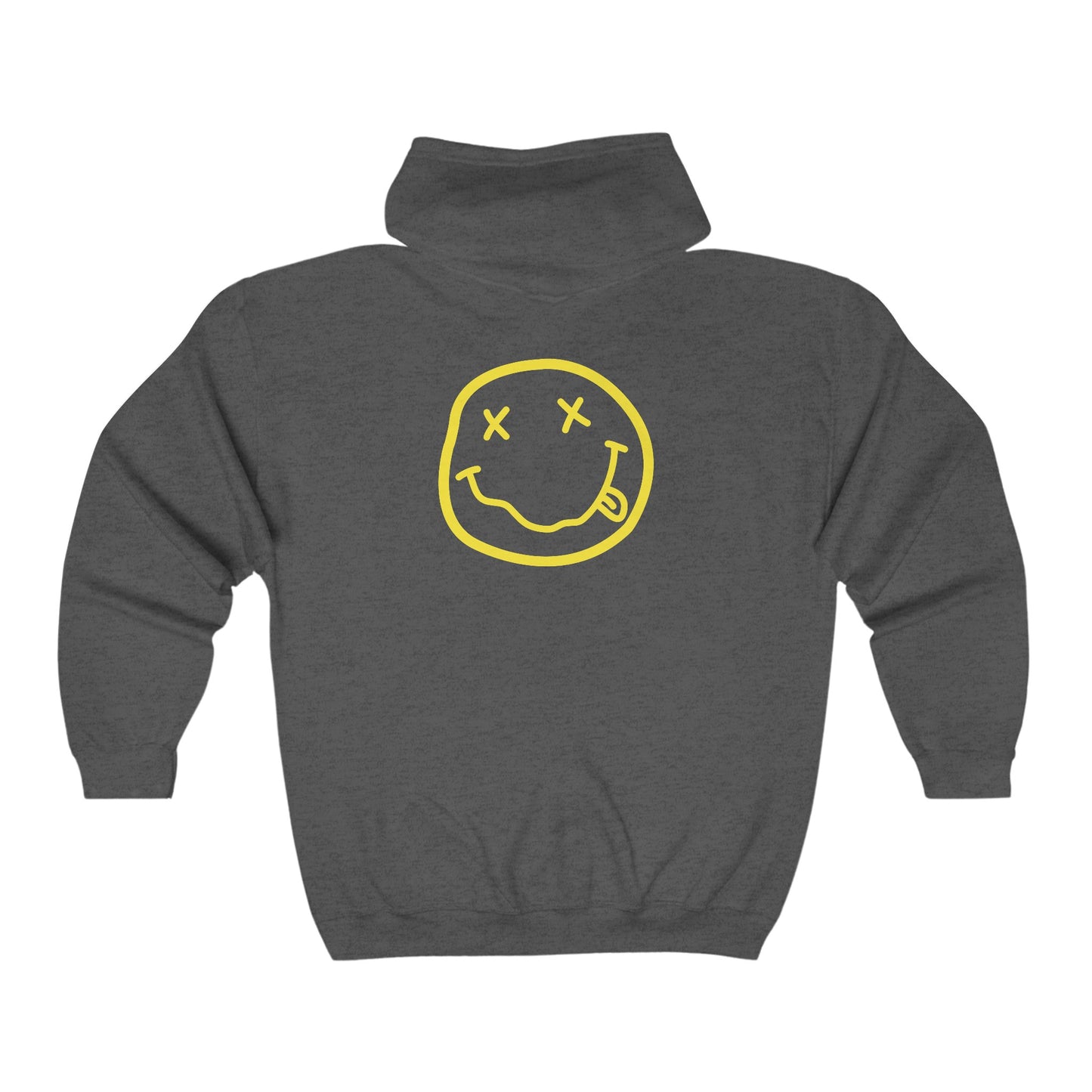 Nirvana Logo Adult Zip-Up Hoodie