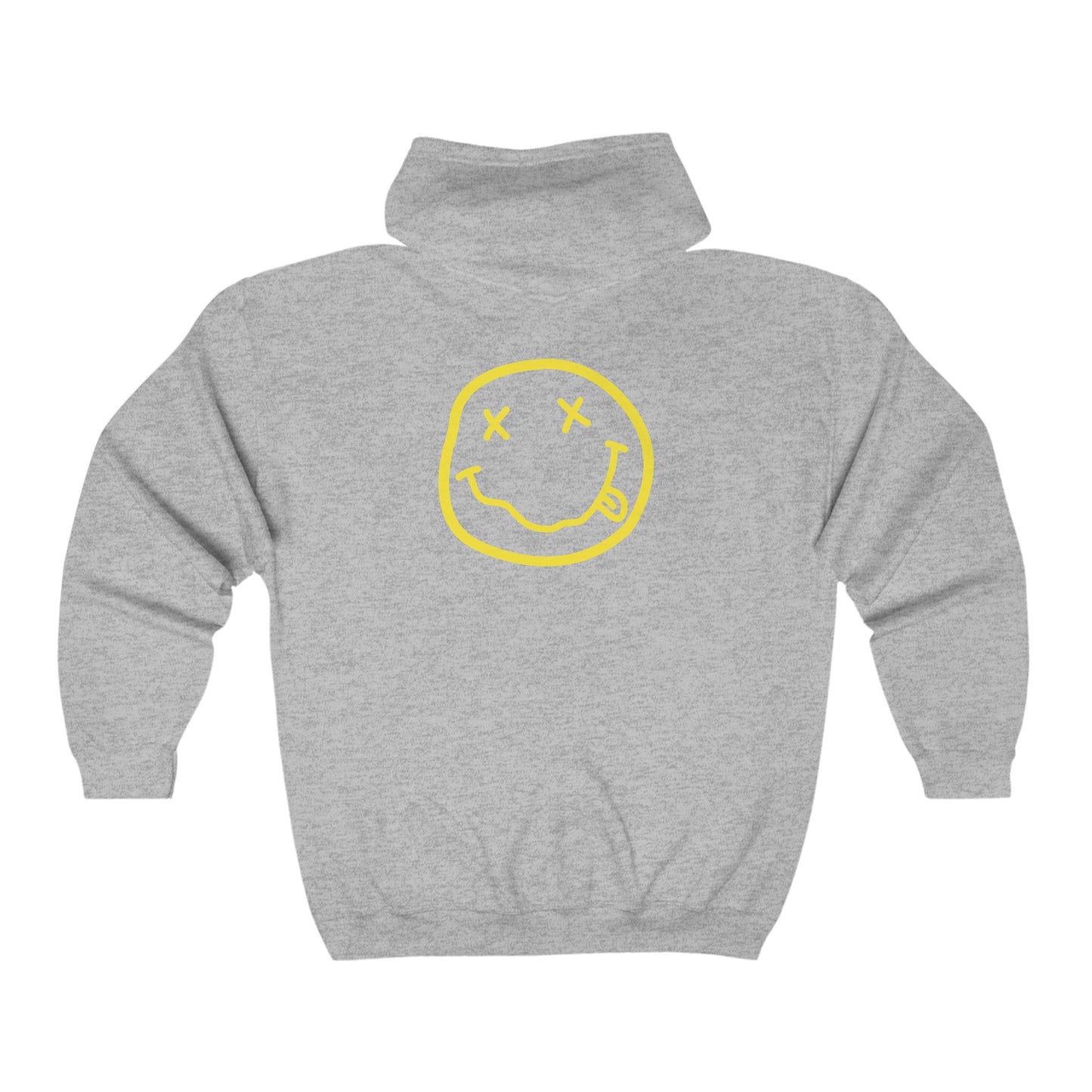 Nirvana Logo Adult Zip-Up Hoodie