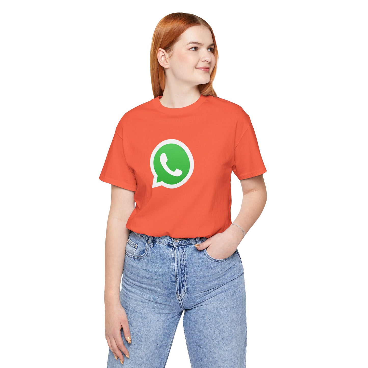 WhatsApp Logo Adult T-Shirt
